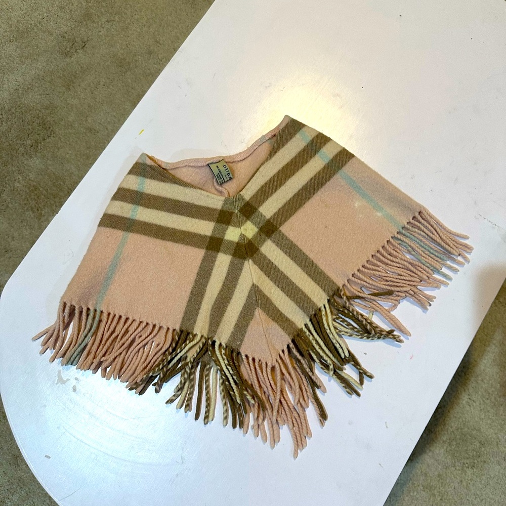 Authentic Toddlers Burberry London Poncho